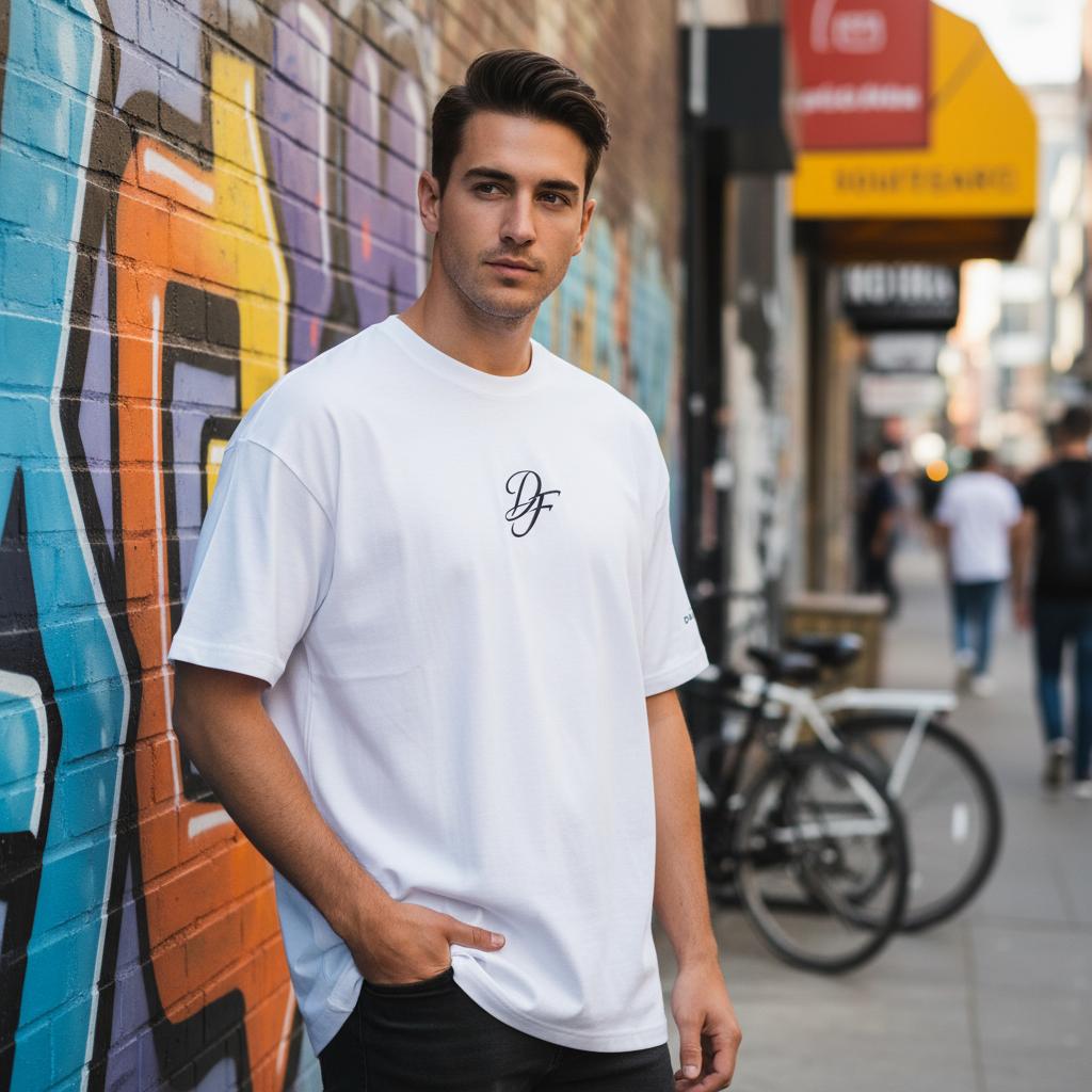 Camiseta oversize- DF
